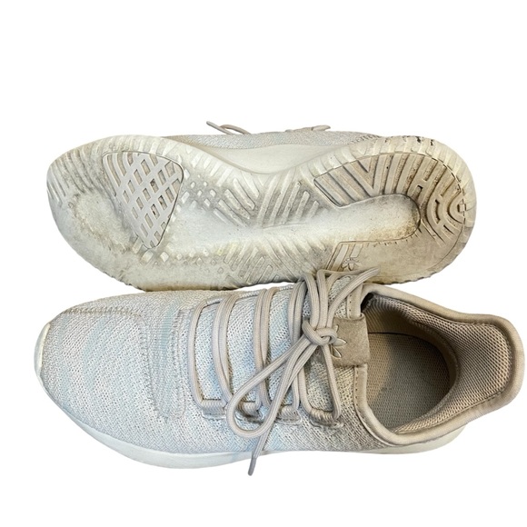 Adidas Tubular Shadow Ash Green Athletic White Shoes - Picture 3 of 10